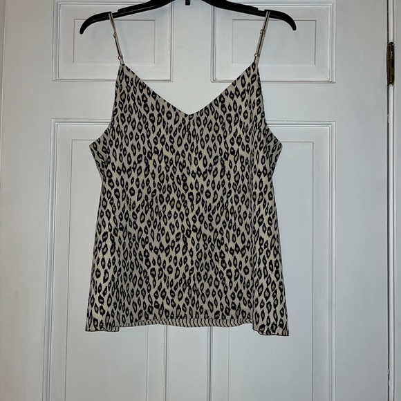 Stripe/Leopard Tank Top - Picture 2 of 2